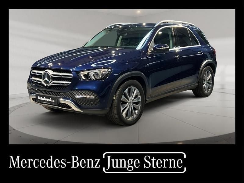 Cavansitblau metallic Gebraucht 2021 Mercedes GLE350 SUV | 43.730 € (Superpreis) - Bild 1/4