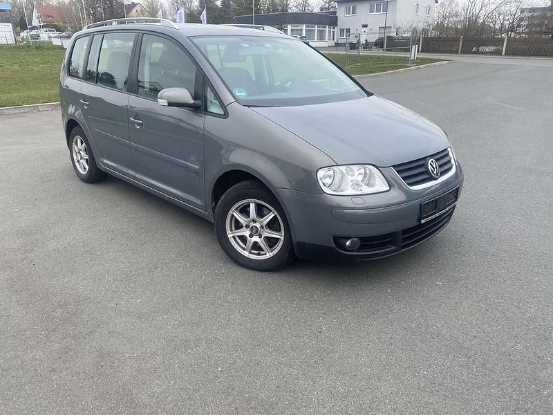 Gebraucht VW Touran Goal 140 PS (102 kW) 2006 Bambus grey metallic Van / Kleinbus
