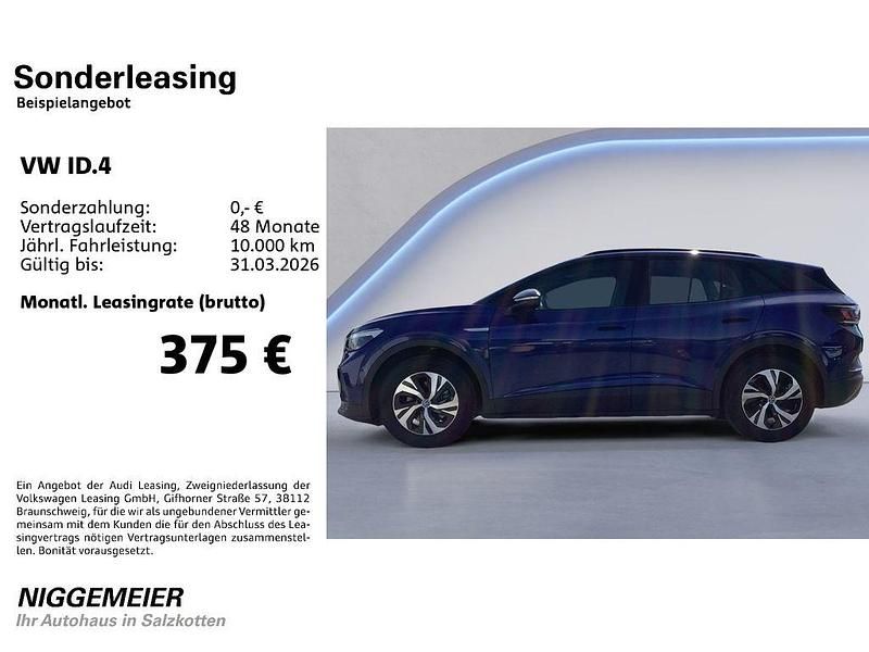 Gebraucht VW ID.4 Pure 150 kW (204 PS) 2023 Blau SUV