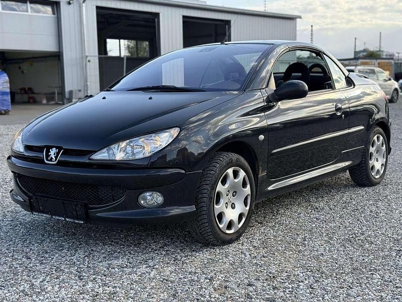 Schwarz Gebraucht 2003 Peugeot 206 CC Cabrio | 1.500 € (Fairer Preis) - Bild 1/4