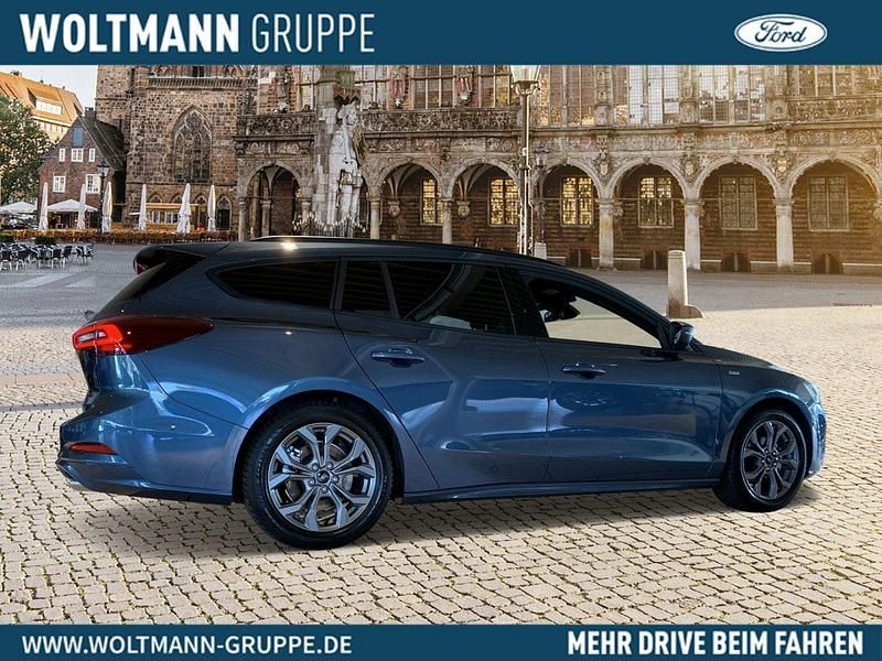 Gebraucht Ford Focus ST-Line 125 PS (91 kW) 2024 Chromablau metallic Kombi