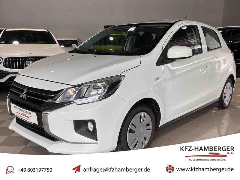 Weiß Gebraucht 2020 Mitsubishi Space Star Basis Limousine | 8.990 € (Fairer Preis) - Bild 1/4