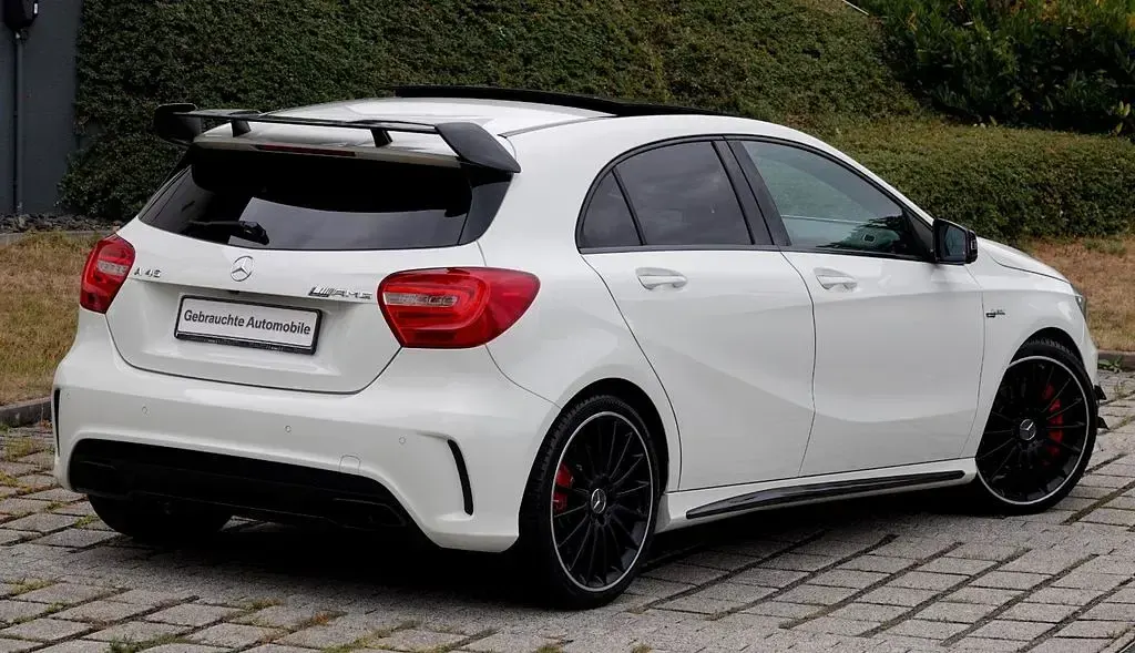 Gebraucht Mercedes A45 AMG AMG 360 PS (264 kW) 2015 Weiß Kleinwagen