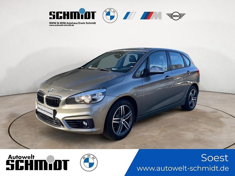 Platinsilber Gebraucht 2014 BMW 218 Active Tourer Sport Line Van / Kleinbus | 10.390 € (Fairer Preis) - Bild 1/4
