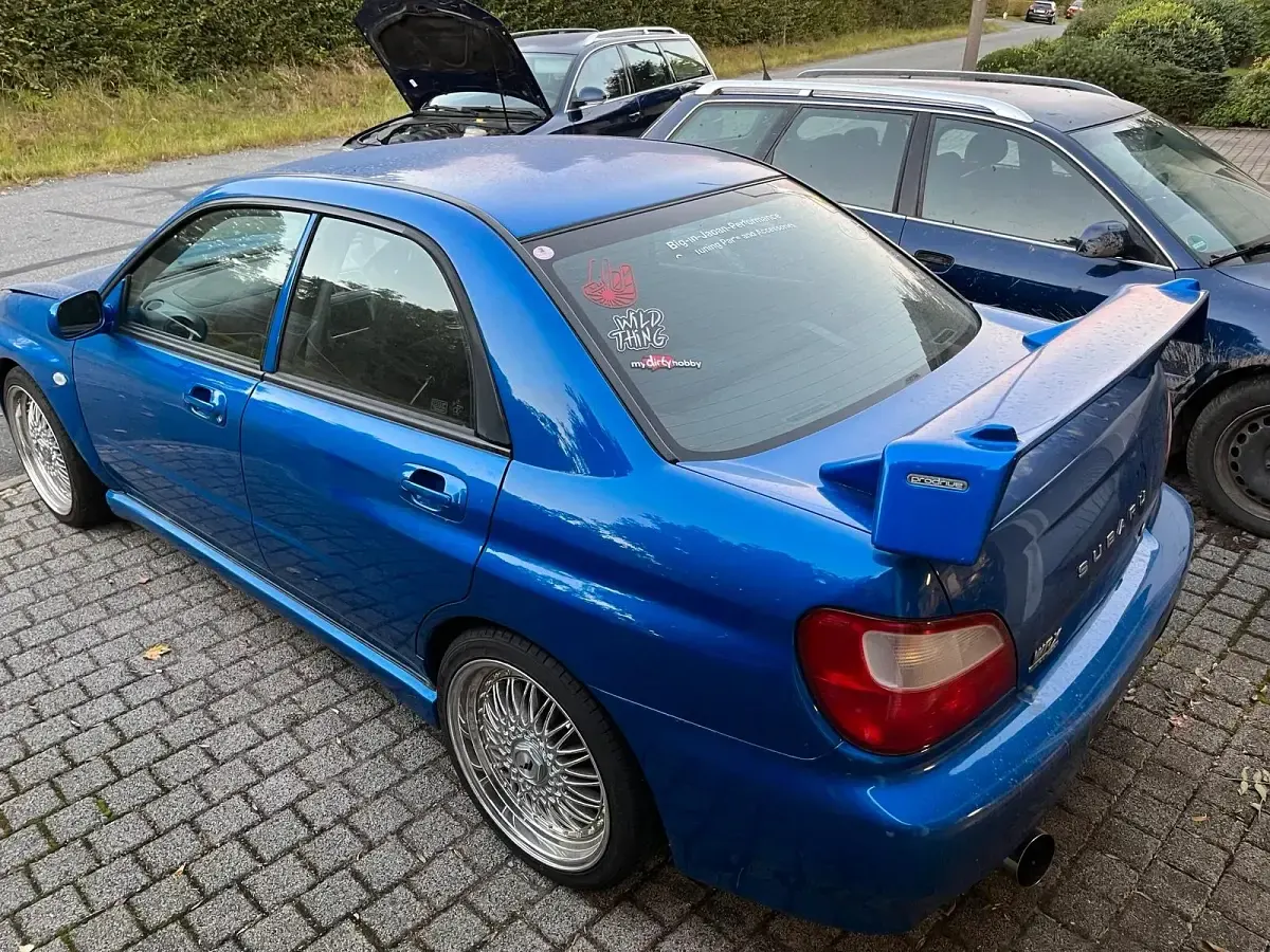 Occasion Subaru Impreza 218 ch (160 kW) 2001 Bleue Berline