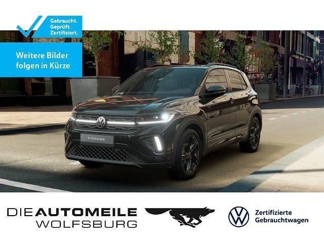 Deep black perleffekt (metallic) Gebraucht 2025 VW T-Cross R-line SUV | 27.350 € (Fairer Preis) - Bild 1/4