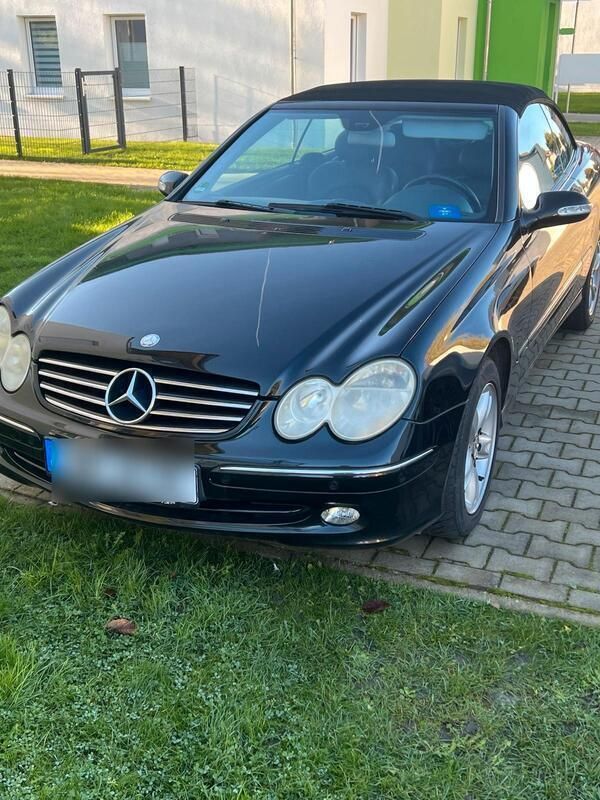 Schwarz Gebraucht 2004 Mercedes CLK240 Cabrio | 4.000 € (Superpreis) - Bild 1/4