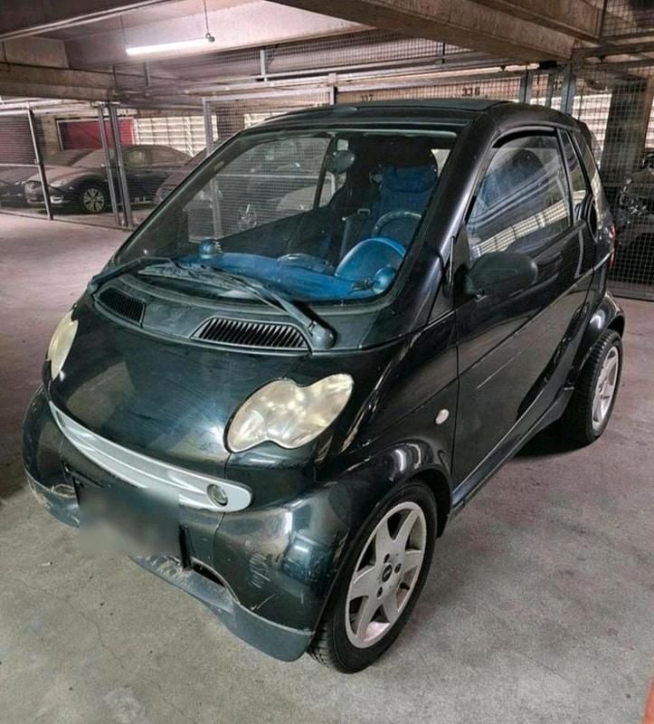 Schwarz Gebraucht 2000 Smart ForTwo Cabrio Cabrio | 799 € - Bild 1/4