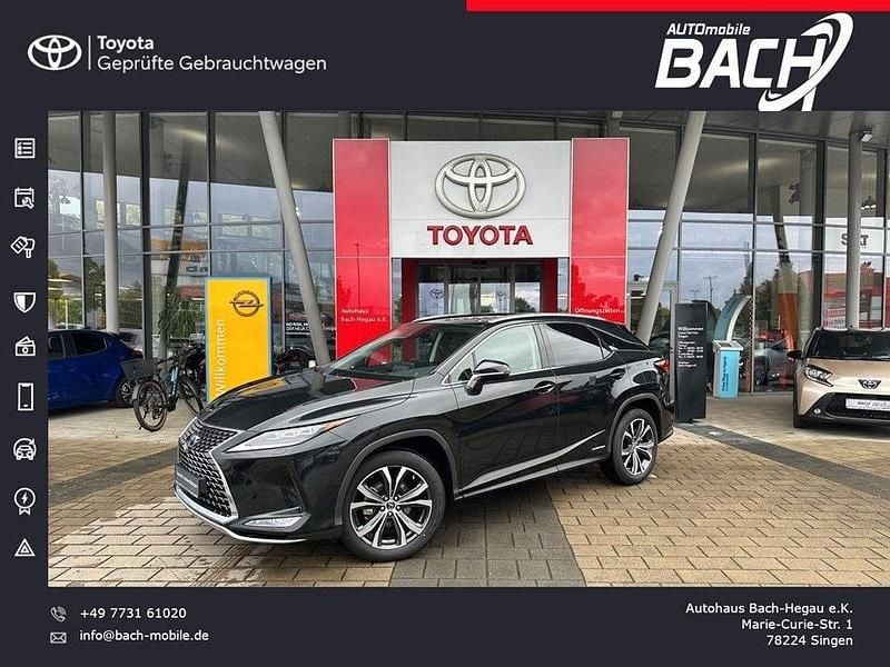 Schwarz Gebraucht 2021 Lexus RX450h Executive Line SUV | 51.990 € (Teuer) - Bild 1/4