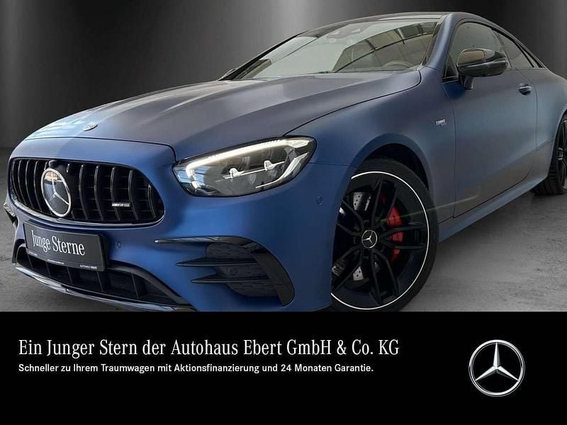 Manufaktur spektralblau magno Gebraucht 2024 Mercedes E53 AMG AMG Coupé | 85.440 € (Teuer) - Bild 1/4