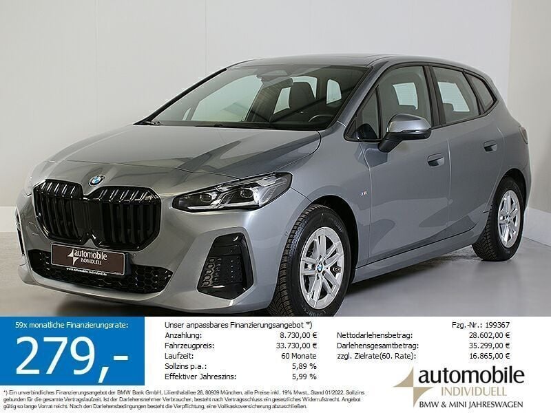 Grau Gebraucht 2023 BMW 220 Active Tourer M Sport Van / Kleinbus | 33.640 € (Fairer Preis) - Bild 1/4