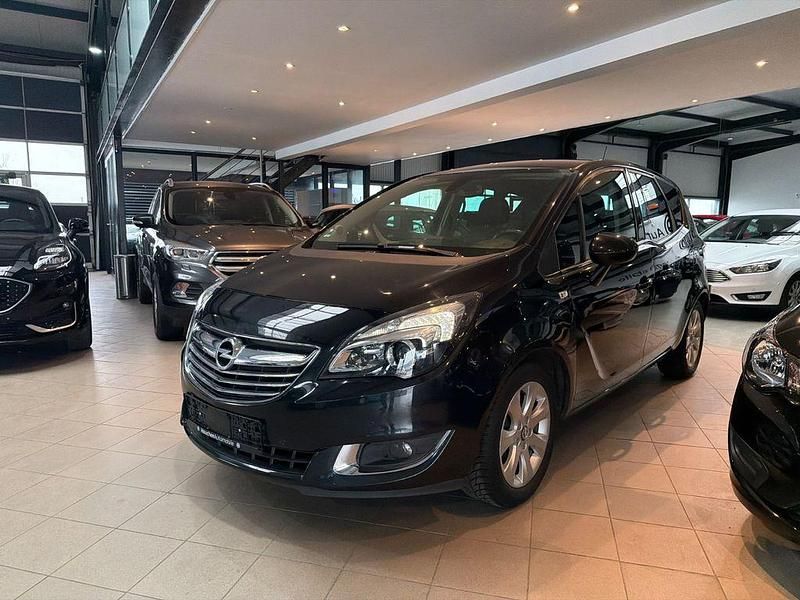 Gebraucht Opel Meriva Innovation 101 PS (74 kW) 2015 Schwarz Van / Kleinbus
