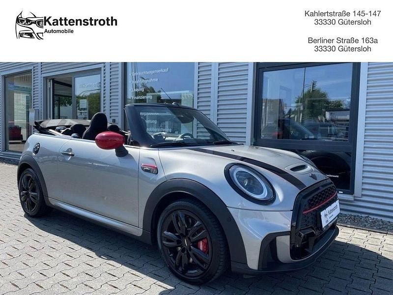 Silber Gebraucht 2023 Mini John Cooper Works Cabriolet Cabrio | 37.390 € (Fairer Preis) - Bild 1/4