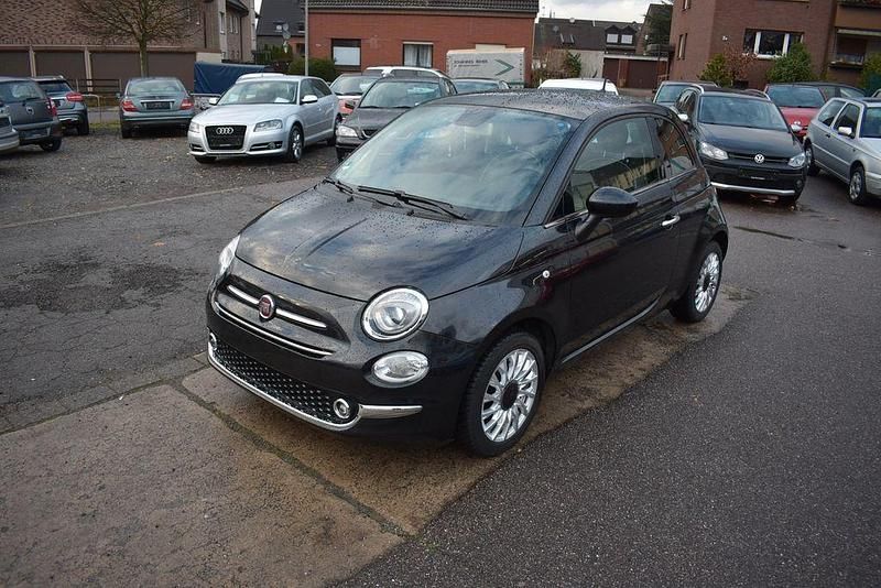 Schwarz Gebraucht 2018 Fiat 500 Lounge Limousine | 10.980 € (Fairer Preis) - Bild 1/4