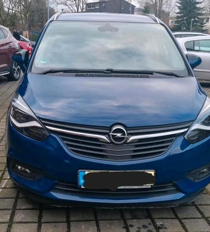 Blau Gebraucht 2018 Opel Zafira Tourer Van / Kleinbus | 14.000 € (Fairer Preis) - Bild 1/4