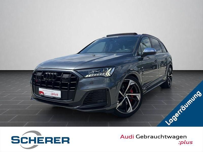 Daytonagrau perleffekt (metallic) Gebraucht 2021 Audi SQ7 Advanced Plus SUV | 71.870 € (Fairer Preis) - Bild 1/4
