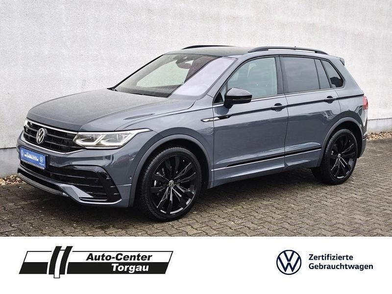Grau Gebraucht 2022 VW Tiguan R-line SUV | 34.489 € (Fairer Preis) - Bild 1/4