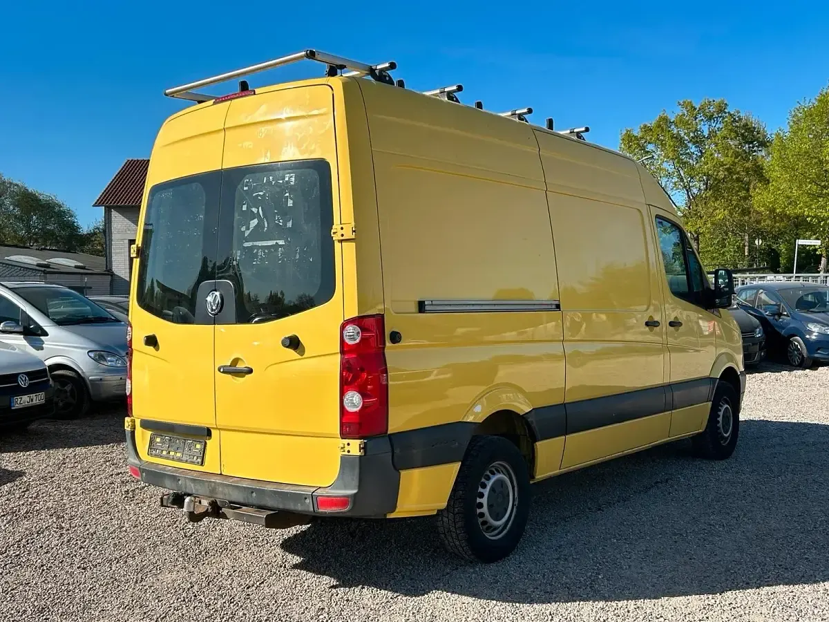 Używany VW Crafter 136 KM (100 kW) 2015 Żółty Van