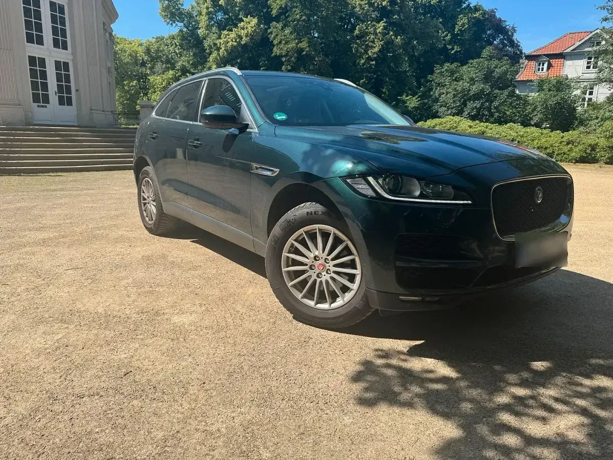 Gebraucht Jaguar F-Pace Prestige 180 PS (132 kW) 2017 Grün SUV