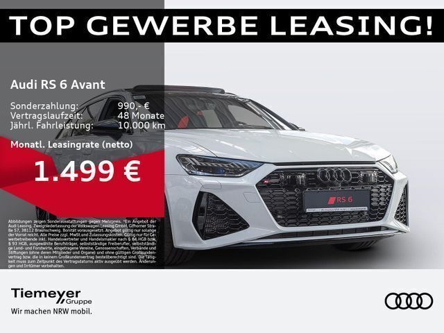 Weiß Gebraucht 2024 Audi RS6 Performance Kombi | 149.980 € (Teuer) - Bild 1/1