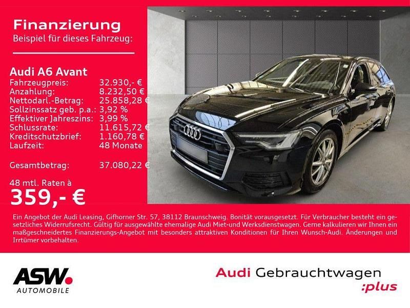 Brillantschwarz Gebraucht 2022 Audi A6 Ambiente Kombi | 32.930 € (Guter Preis) - Bild 1/3