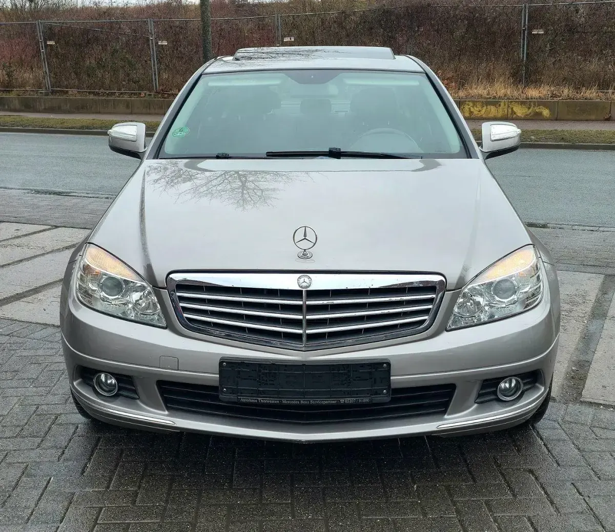 Gebraucht Mercedes C180 156 PS (114 kW) 2008 Silber Limousine