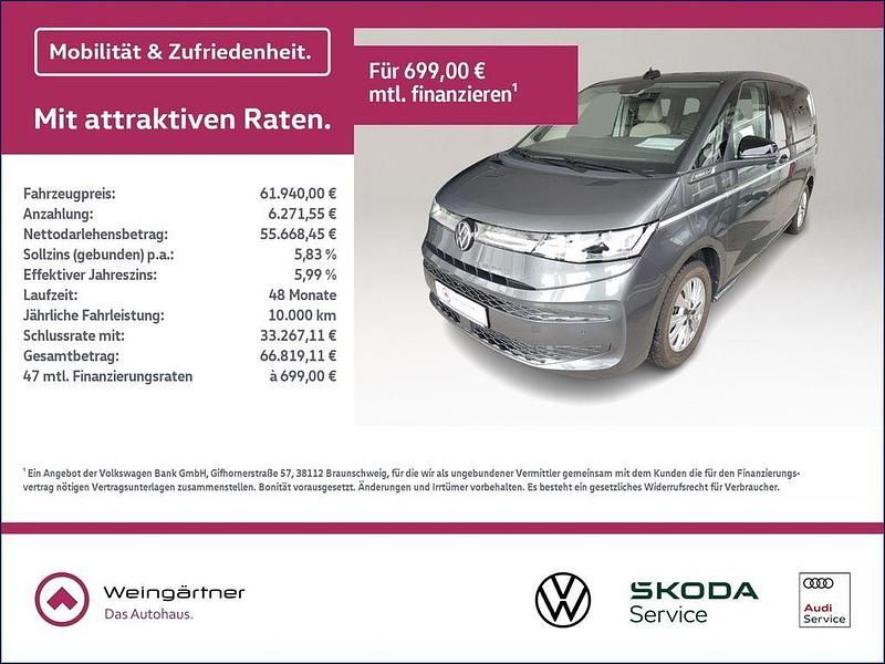 Gebraucht VW Multivan Style 177 PS (130 kW) 2025 Grau Van