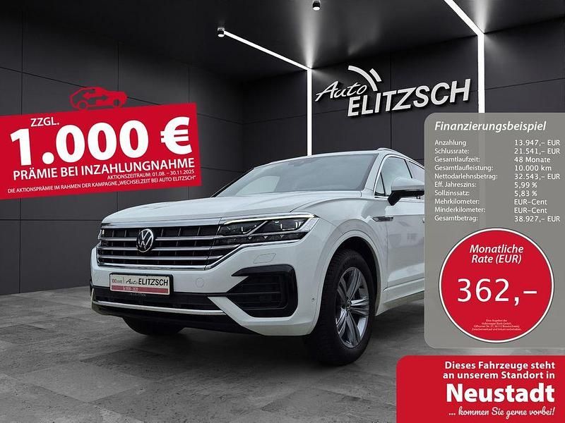 Weiß Gebraucht 2021 VW Touareg R-line SUV | 46.490 € (Fairer Preis) - Bild 1/3