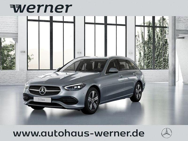 Silber Gebraucht 2021 Mercedes C200 Avantgarde Limousine | 29.592 € (Superpreis) - Bild 1/4