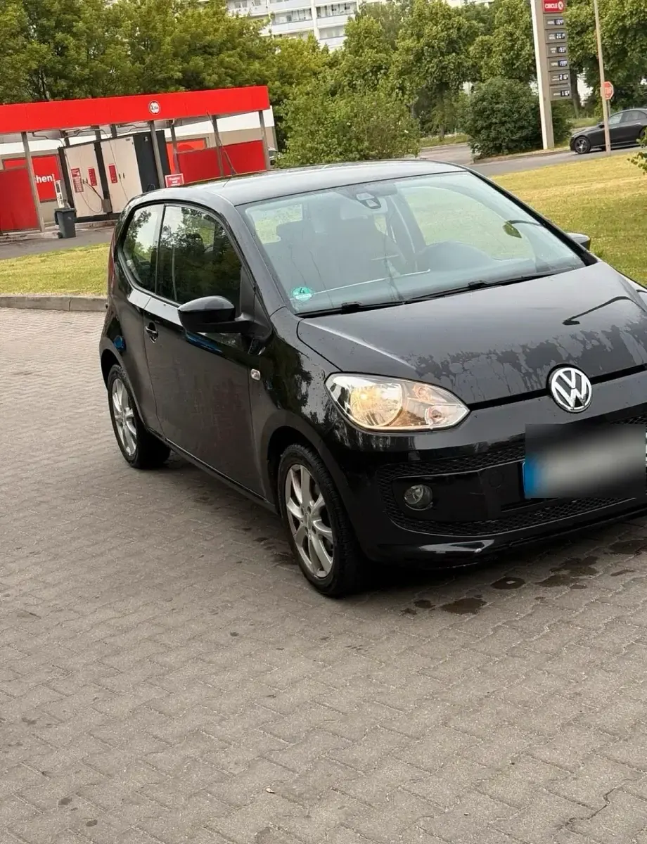 Gebraucht VW up! 75 PS (55 kW) 2011 Schwarz Kleinwagen