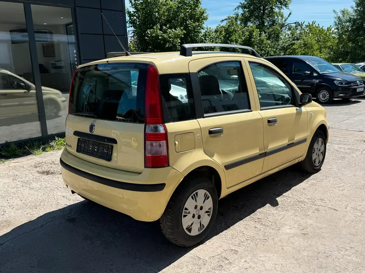 Gebraucht Fiat Panda 60 PS (44 kW) 2008 Gelb Kleinwagen