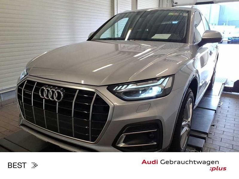 Florettsilber metallic Gebraucht 2021 Audi Q5 Advanced Plus SUV | 34.888 € (Guter Preis) - Bild 1/4