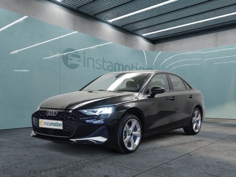Schwarz Gebraucht 2024 Audi A3 Advanced Limousine | 37.600 € (Teuer) - Bild 1/4