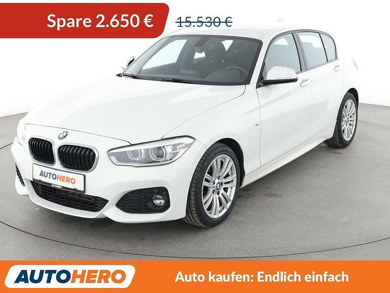 Gebraucht BMW 116 M Sport 109 PS (80 kW) 2017 Weiß Kleinwagen
