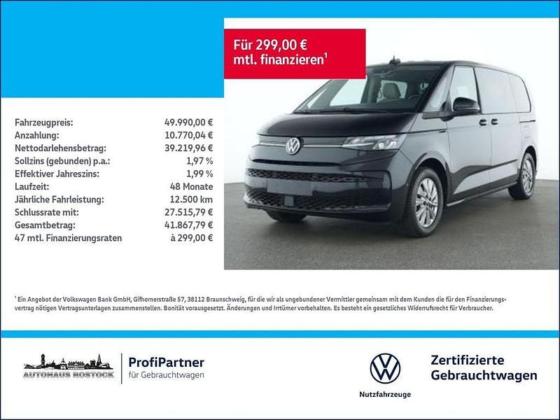 Schwarz Gebraucht 2024 VW T7 Life Van | 49.990 € (Superpreis) - Bild 1/4