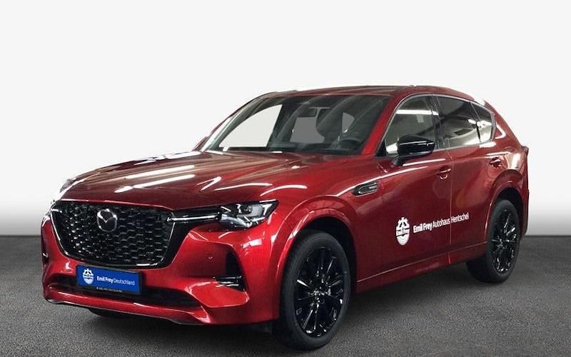Rot Gebraucht 2025 Mazda CX-60 Homura-Line SUV | 48.490 € (Etwas zu teuer) - Bild 1/4