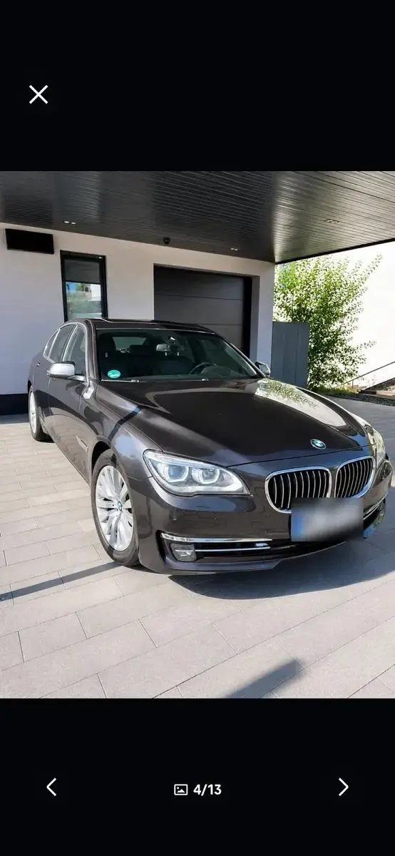 Gebraucht BMW 740 313 PS (230 kW) 2014 Grau Limousine