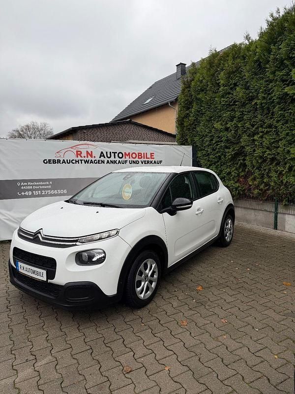 Gebraucht Citroën C3 Feel 102 PS (75 kW) 2020 Weiß Kleinwagen