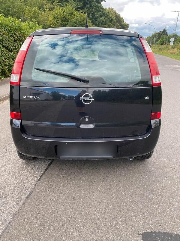 Gebraucht Opel Meriva 101 PS (74 kW) 2003 Schwarz Van / Kleinbus