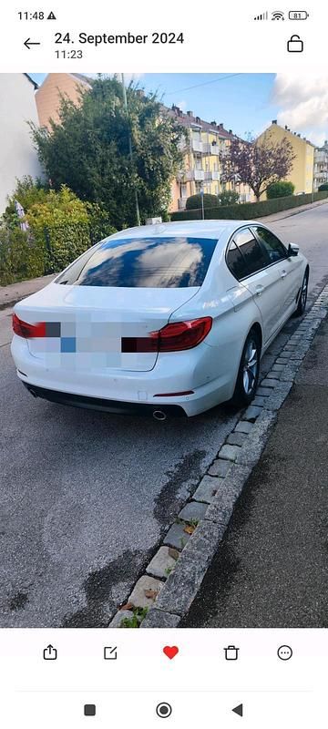 Weiß Gebraucht 2019 BMW 530e Performance Limousine | 26.000 € (Fairer Preis) - Bild 1/4