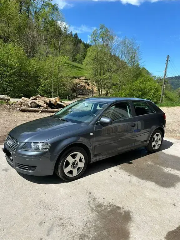 Second-hand Audi A3 102 CP (75 kW) 2007 Gri Hatchback