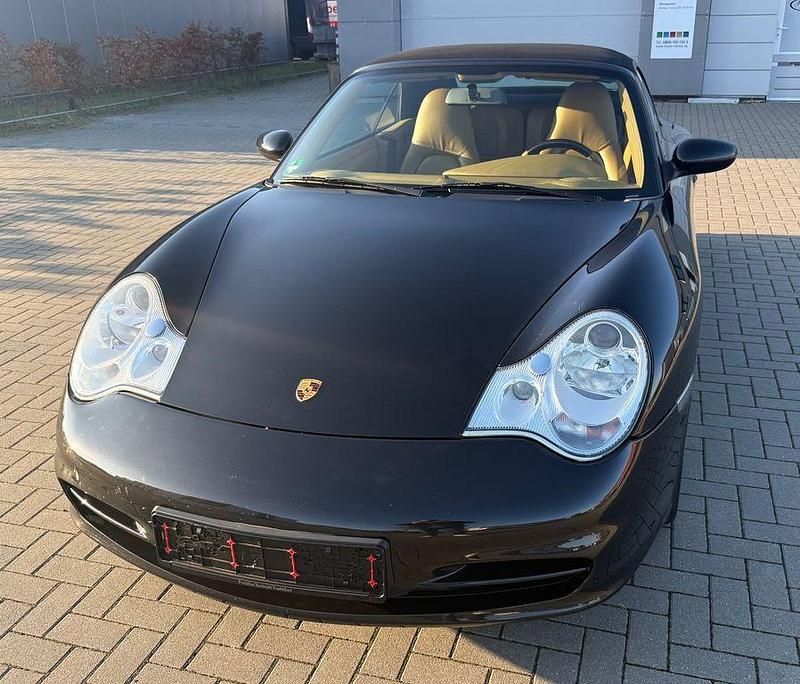 Gebraucht Porsche 911 Carrera 4 Cabriolet 320 PS (235 kW) 2002 Schwarz Cabrio