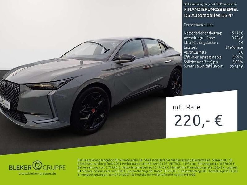 Lackierung lacquered grey/typ Gebraucht 2023 DS Automobiles DS4 Performance Limousine | 18.970 € (Superpreis) - Bild 1/3