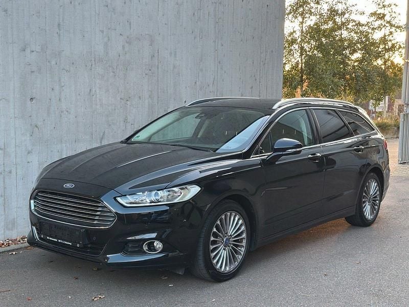 Schwarz Gebraucht 2015 Ford Mondeo Titanium Kombi | 10.990 € (Guter Preis) - Bild 1/4