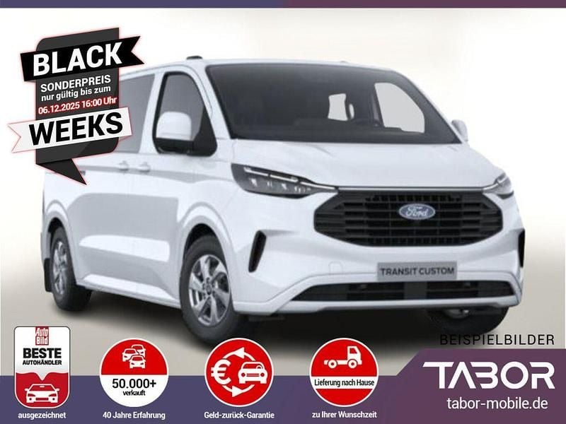 Weiß (frozen white) Neu 2025 Ford Transit Custom Limousine | 43.988 € (Superpreis) - Bild 1/4
