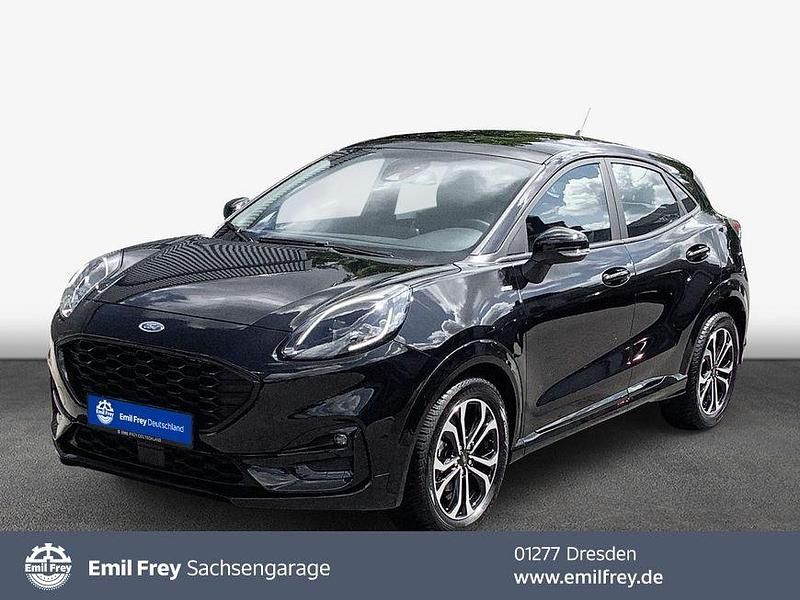 Agate black metallic Gebraucht 2022 Ford Puma ST-Line SUV | 19.440 € (Fairer Preis) - Bild 1/4