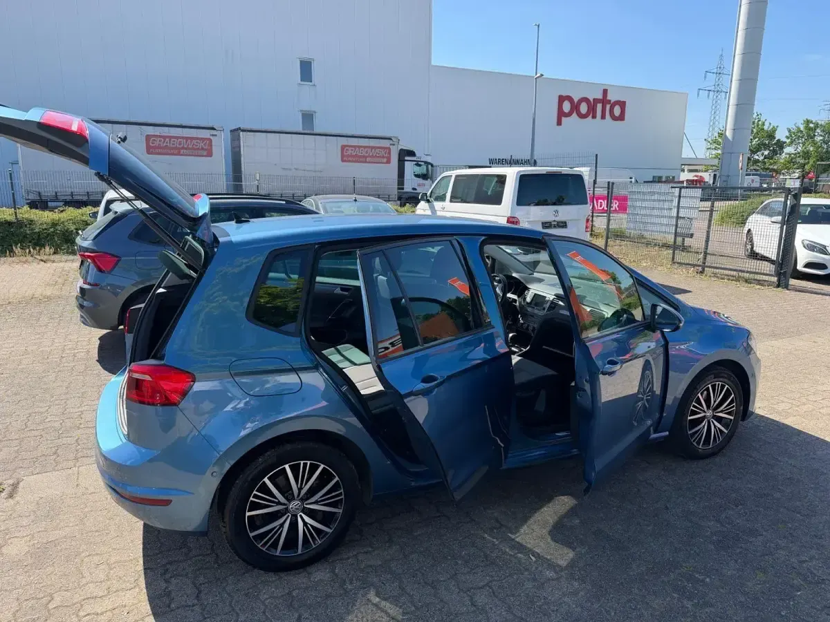 Gebraucht VW Golf VII Allstar 150 PS (110 kW) 2016 Blau Kombi