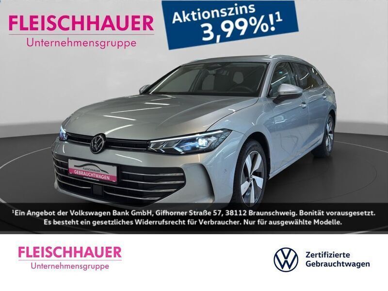 Silber Gebraucht 2024 VW Passat IQ Drive Kombi | 31.980 € (Guter Preis) - Bild 1/4