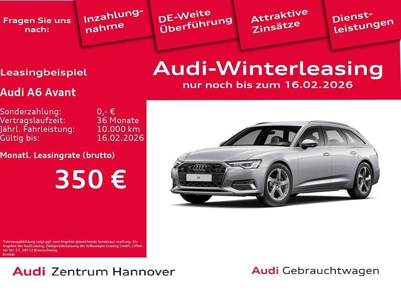L5 florettsilber metallic (metallic) Gebraucht 2025 Audi A6 Advanced Kombi | 49.450 € (Fairer Preis) - Bild 1/3