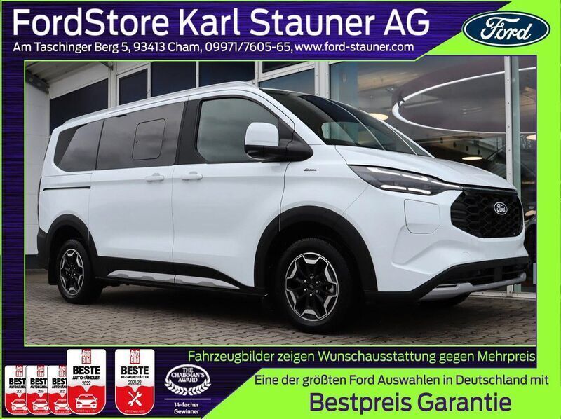 Weiß Neu 2025 Ford Tourneo Custom Active Van / Kleinbus | 54.980 € (Superpreis) - Bild 1/4